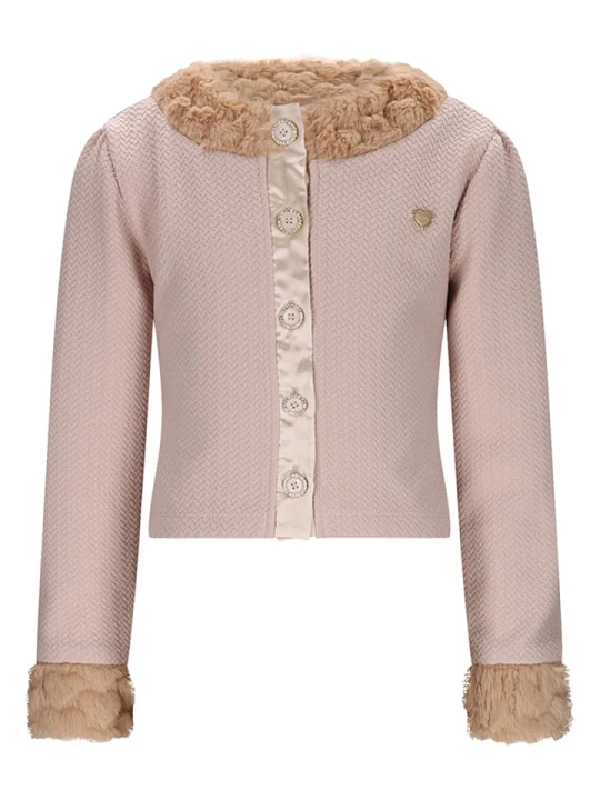 Zdjęcie produktu Le Chic Kardigan "Orleans" w kolorze jasnoróżowym rozmiar: 152