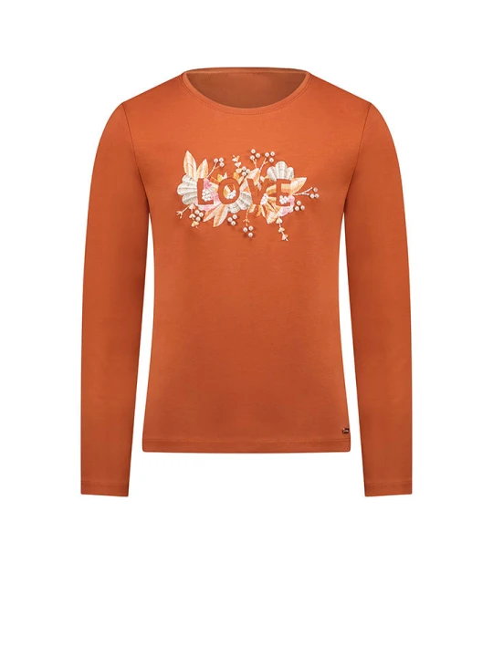 Zdjęcie produktu Le Chic Koszulka "Nora Love" w kolorze czerwonym rozmiar: 140