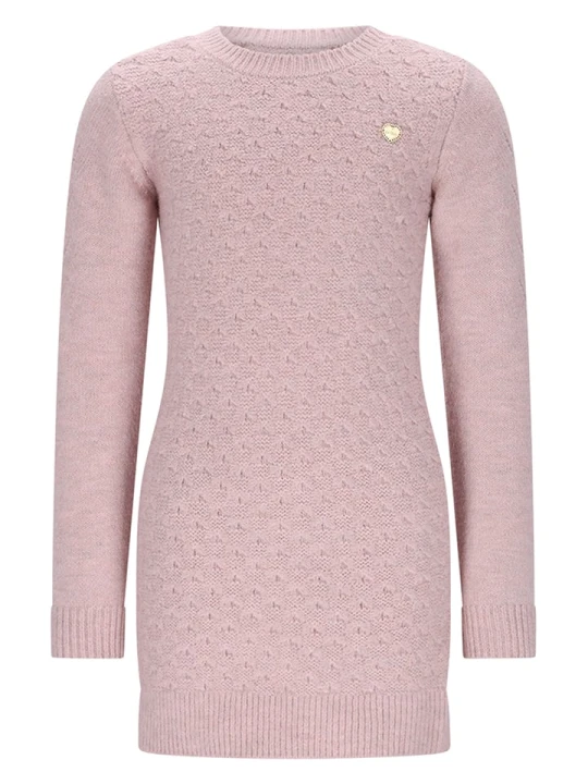 Zdjęcie produktu Le Chic Sukienka "Saknita" w kolorze jasnoróżowym rozmiar: 110/116