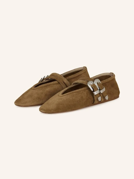 Zdjęcie produktu Le Monde Béryl Baleriny Mary Jane Claudia beige LE MONDE BERYL