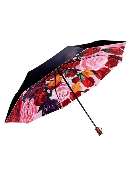 Zdjęcie produktu Le Monde du Parapluie Parasol w kolorze czarnym - Ø 100 cm rozmiar: onesize