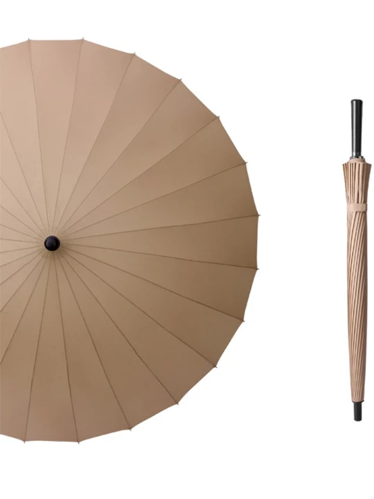 Zdjęcie produktu Le Monde du Parapluie Parasol w kolorze karmelowym - Ø 110 cm rozmiar: onesize