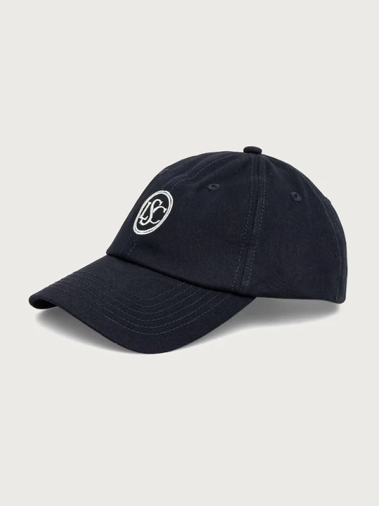Zdjęcie produktu Le Privé czapka z daszkiem damska bawełniana VARSITY CAP granatowy