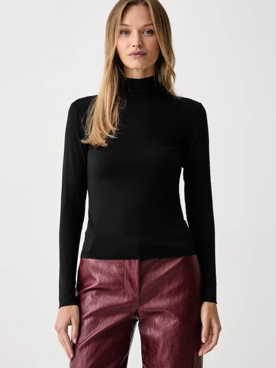 Zdjęcie produktu Le Privé longsleeve damski EDITH TOP NOIR czarny