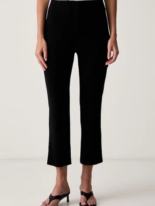 Zdjęcie produktu Le Privé spodnie capri damskie z wiskozy YSEE CAPRI NOIR czarny