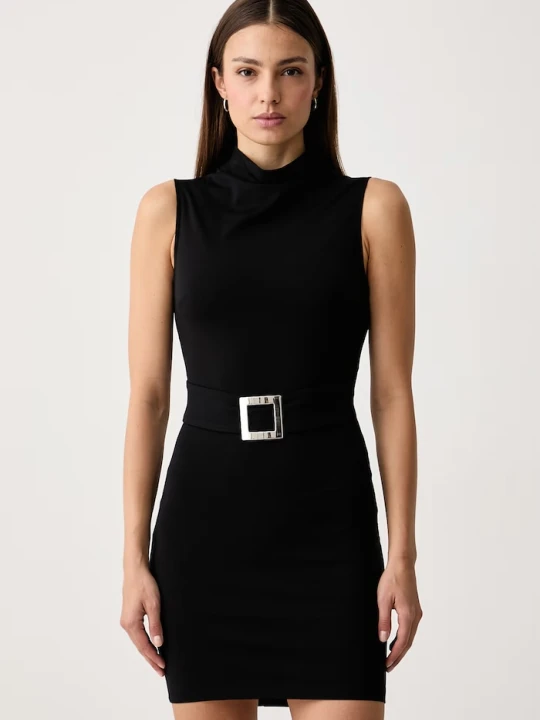 Zdjęcie produktu Le Privé sukienka z wiskozą ASTRID NOIR czarny