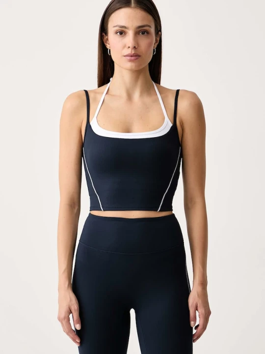 Zdjęcie produktu Le Privé top damski IVY TANK granatowy