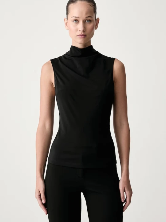 Zdjęcie produktu Le Privé top damski z wiskozą ALIZE TOP NOIR czarny
