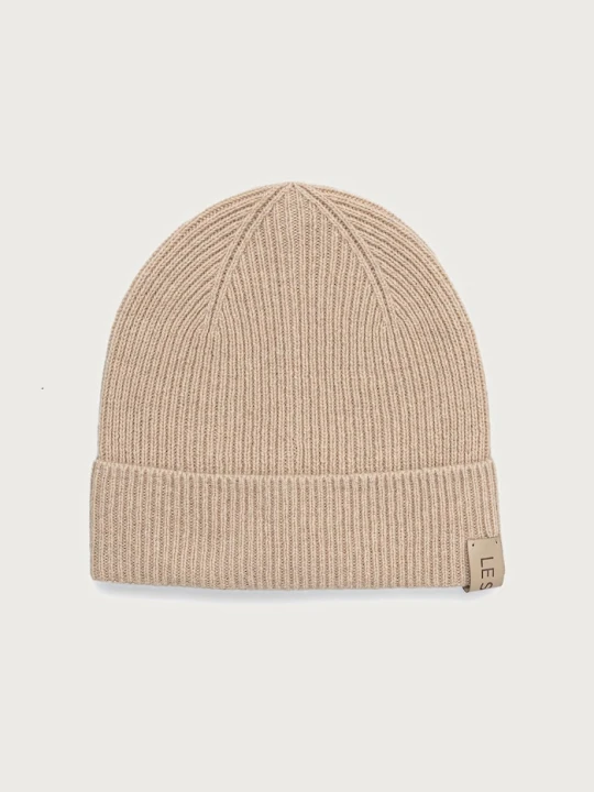 Zdjęcie produktu LE SH KA headwear czapka beanie damska wełniana Beige Cashnere Hat