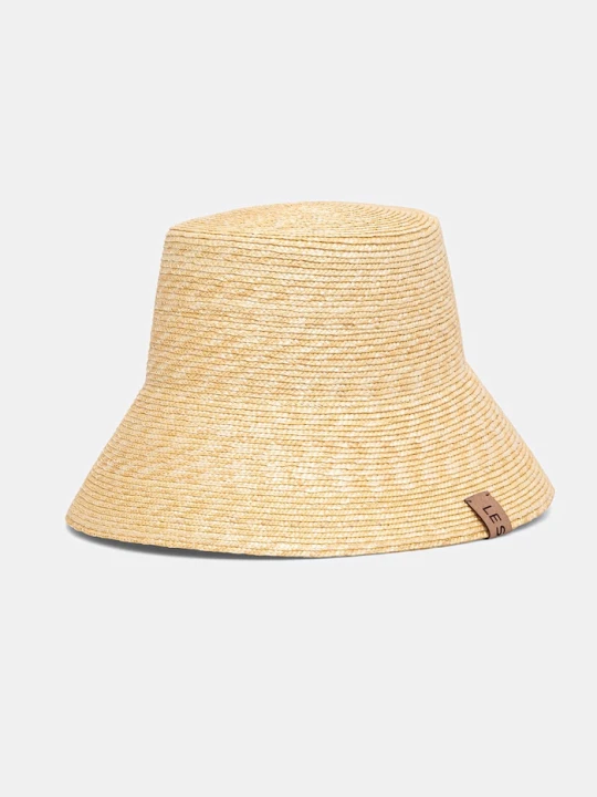 Zdjęcie produktu LE SH KA headwear kapelusz bucket damski pleciony beżowy