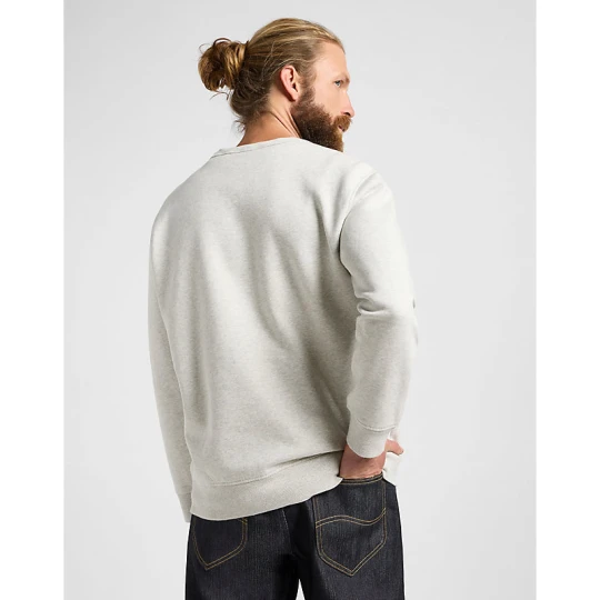 Zdjęcie produktu Lee 101 Regular Sweatshirt Sharp Grey Mele
