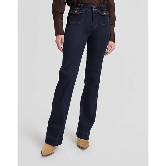 Zdjęcie produktu Lee 70s Lana Mid Rise Bootcut Jean Traces Of Dark Size 33x33
