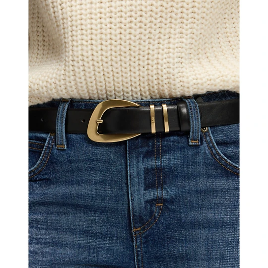 Zdjęcie produktu Lee Big Buckle Leather Belt Black