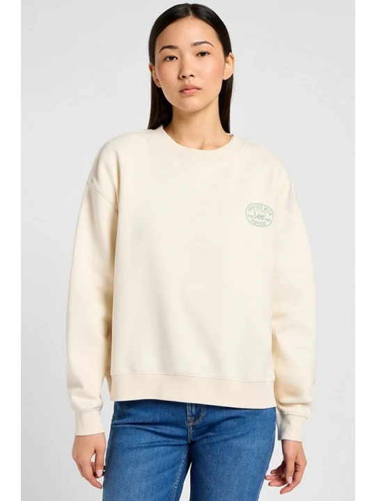 Zdjęcie produktu Lee Bluza w kolorze kremowym rozmiar: XL