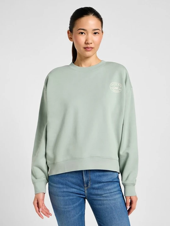Zdjęcie produktu Lee Bluza w kolorze zielonym rozmiar: M