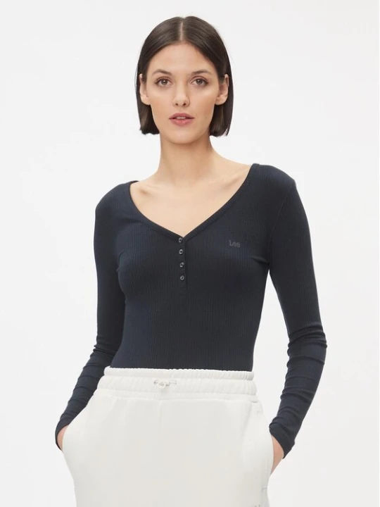 Zdjęcie produktu Lee Bluzka 112341572 Czarny Slim Fit