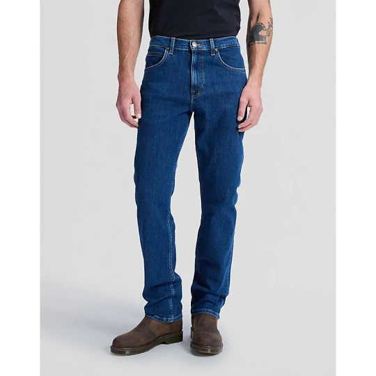 Zdjęcie produktu Lee Brooklyn Straight Jean Dark Stonewash Size 44x34