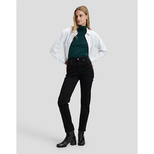 Zdjęcie produktu Lee Carol High Rise Straight Jean Base Black Size 33x33