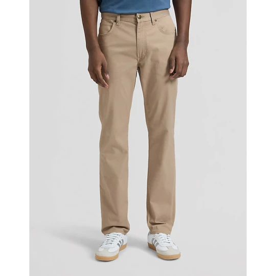 Zdjęcie produktu Lee Daren Regular Lightweight Trousers Dark Taupe Size 32x32