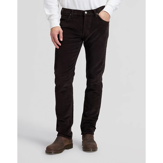 Zdjęcie produktu Lee Daren Regular Straight Corduroy Trousers Chocolate Torte Size 34x32