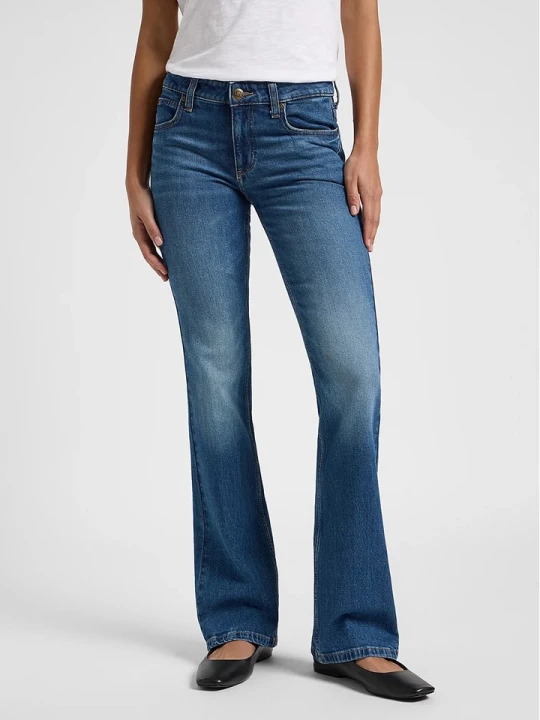 Zdjęcie produktu Lee Dżinsy "Jessica" - Bootcut - w kolorze niebieskim rozmiar: W27 / L31