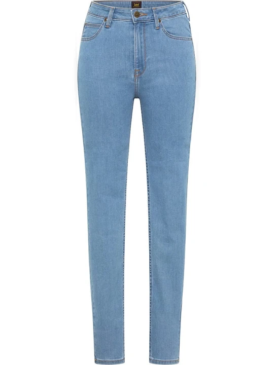 Zdjęcie produktu Lee Dżinsy "Scarlett" - Skinny fit - w kolorze błękitnym rozmiar: W26 / L31