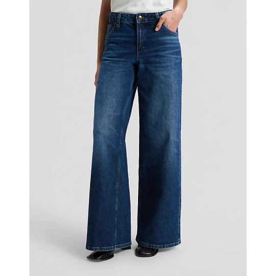 Zdjęcie produktu Lee Hope Mid Rise Baggy Jean Flash Blue Size 33x33