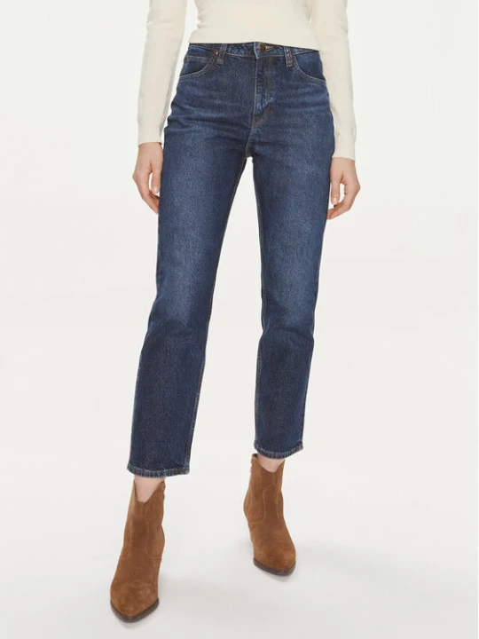 Zdjęcie produktu Lee Jeansy Carol 112346311 Granatowy Straight Fit
