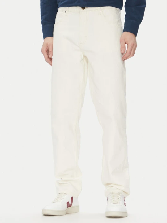 Zdjęcie produktu Lee Jeansy Oscar 112364188 Biały Tapered Fit Kremowy