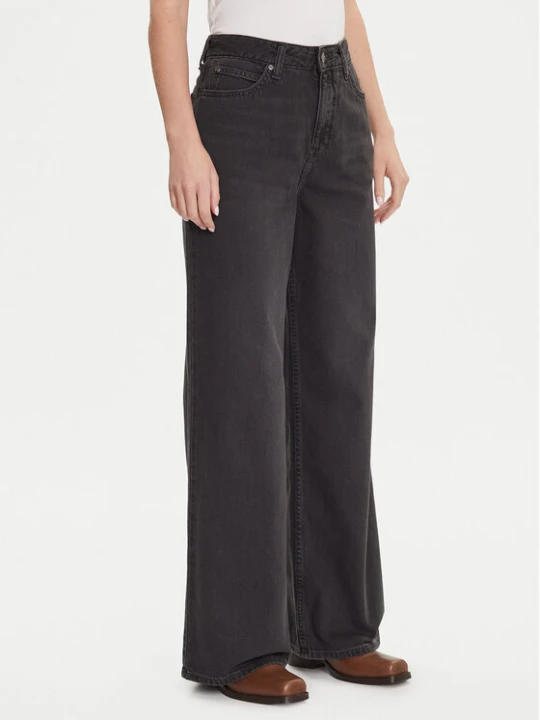 Zdjęcie produktu Lee Jeansy Stella 112363522 Czarny Wide Leg
