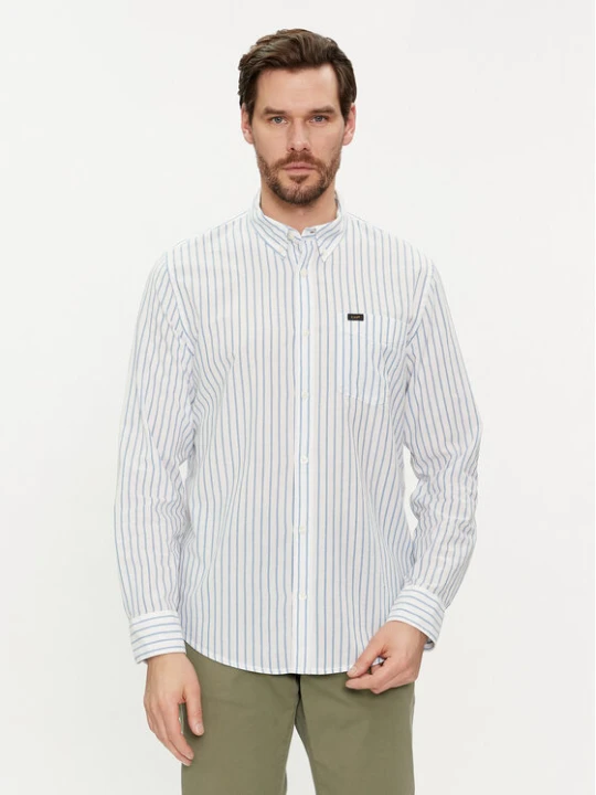 Zdjęcie produktu Lee Koszula 112349979 Biały Regular Fit