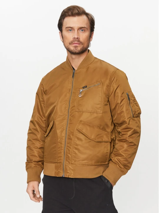 Zdjęcie produktu Lee Kurtka bomber 112341653 Brązowy Regular Fit