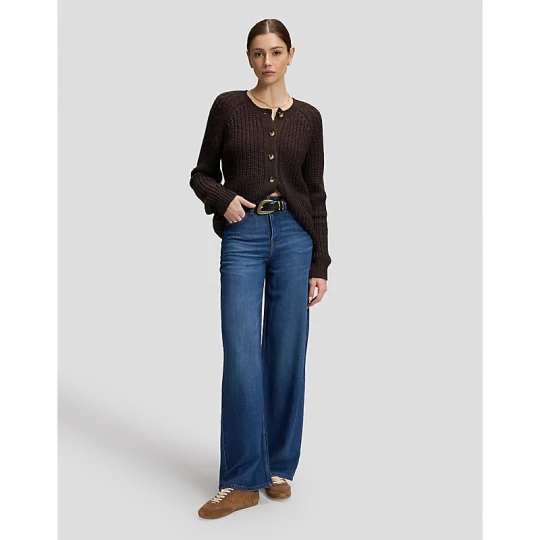 Zdjęcie produktu Lee Loose Chunky Cardigan Chocolate Torte