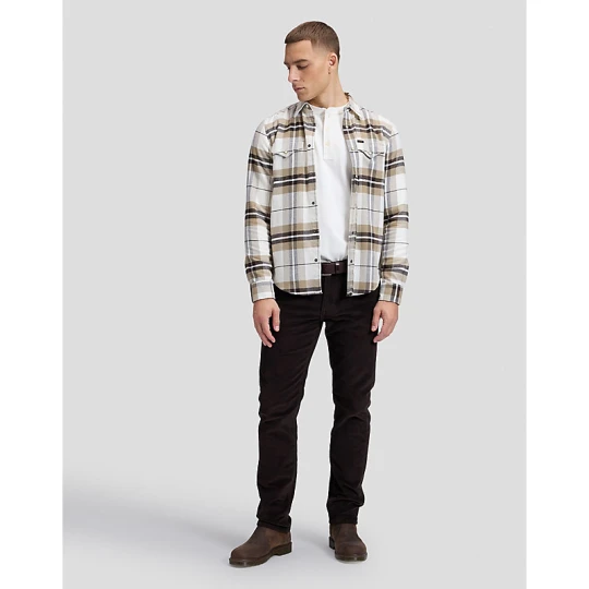 Zdjęcie produktu Lee Regular Clean Western Shirt Chocolate Plaid