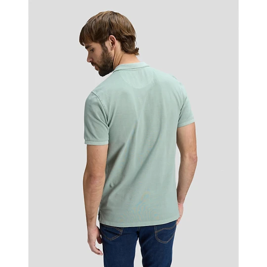 Zdjęcie produktu Lee Regular Garment Dye Polo Desert Sage