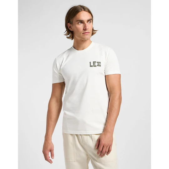 Zdjęcie produktu Lee Regular Graphic Tee Ecru