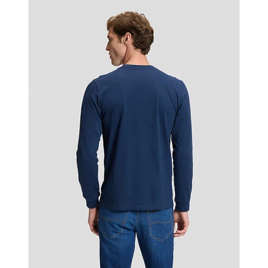 Zdjęcie produktu Lee Regular Long Sleeve Patch Logo Tee Dress Blues