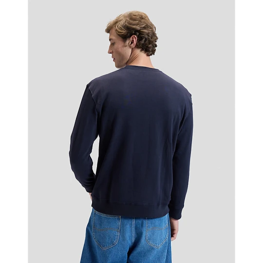 Zdjęcie produktu Lee Regular Patch Crew Sweatshirt Midnight Navy