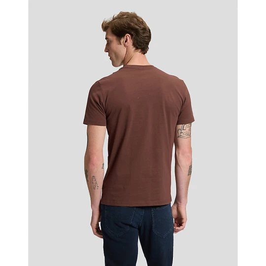 Zdjęcie produktu Lee Regular Patch Logo Short Sleeve Tee Shaved Chocolate