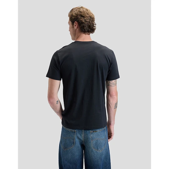 Zdjęcie produktu Lee Regular Patch Logo Short Sleeve Tee Washed Black