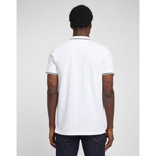 Zdjęcie produktu Lee Regular Pique Polo Bright White