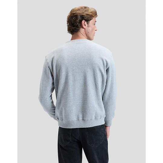 Zdjęcie produktu Lee Regular Plain Crew Sweatshirt Grey Mele