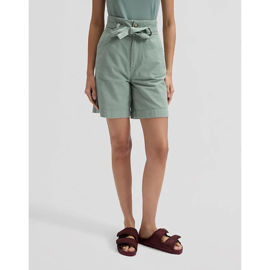 Zdjęcie produktu Lee Regular Pleated Bermuda Desert Sage