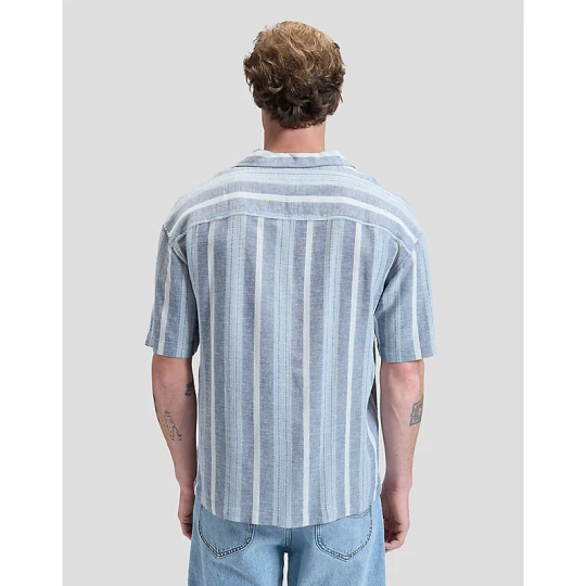 Zdjęcie produktu Lee Relaxed Lightweight Resort Shirt Academy Blue Stripe