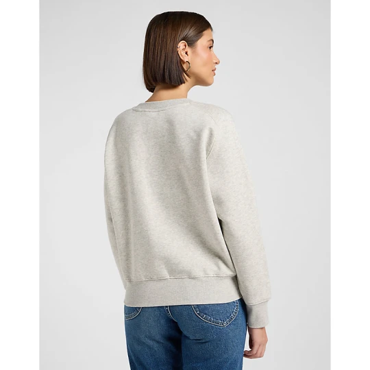 Zdjęcie produktu Lee Relaxed Raglan Crew Sweatshirt Grey Heather