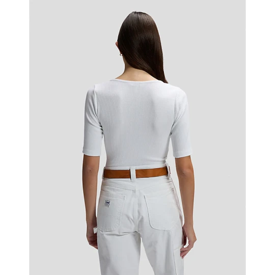 Zdjęcie produktu Lee Slim Squared Neck Tee Bright White