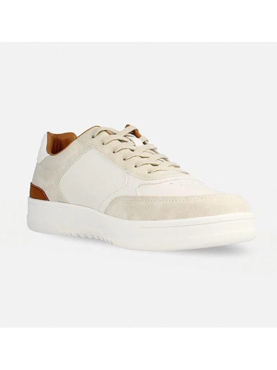 Zdjęcie produktu Lee Sneakersy "Louis" w kolorze beżowo-biało-jasnobrązowym rozmiar: 41