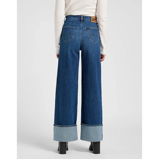 Zdjęcie produktu Lee Stella Selvedge Denim Wide Leg Jean Richter Size 31x33