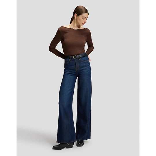 Zdjęcie produktu Lee Stella Wide Leg Jean Dark Navy Size 33x33