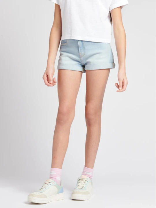 Zdjęcie produktu Lee Szorty jeansowe Carol LEG5067 Niebieski Regular Fit
